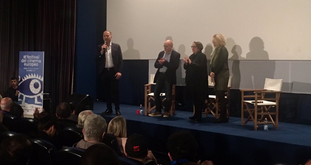 <a href="/BlogHolland/">Agnieszka Holland</a> al #fceLecce per ritirare l'#ulivodoro alla #carriera e stasera 🎥#spoor un #film diventato #politico