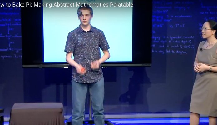 Perimeter's tweet image. Piano playing AND juggling during a #piLIVE public lecture. It&apos;s a night of firsts! Watch live: insidetheperimeter.ca/how-to-bake-pi…