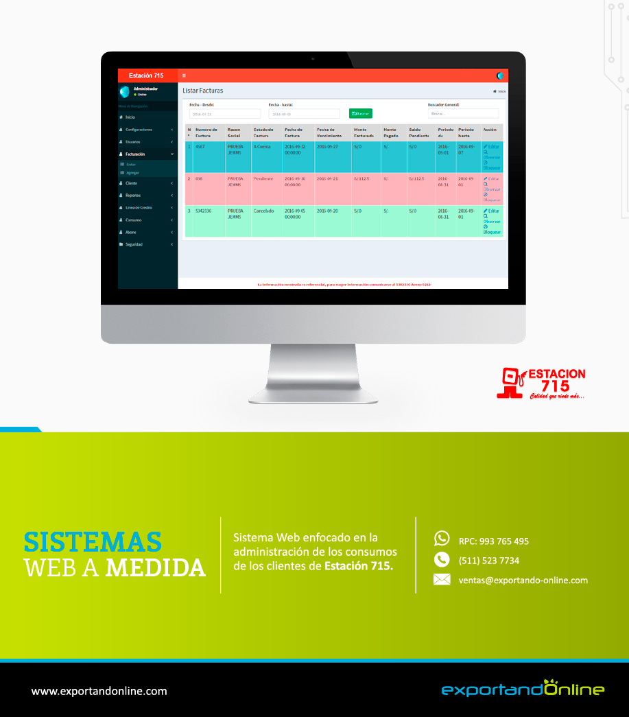 Posiciona_Marca's tweet image. Desarrollamos #websystem a medida &amp;amp; requerimientos del cliente exportandonline.com/sistemas-web-m… #EXPERIENCIA