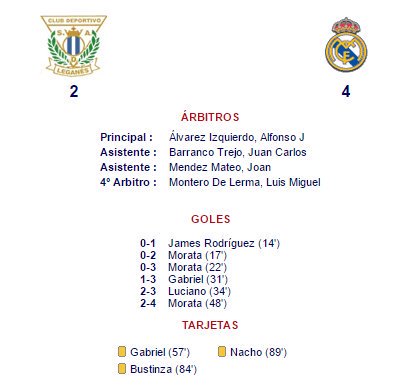 RESMI: Morata tercatat hattrick dinihari tadi usai wasit laga tsb mencatat gol terakhir sebagai gol dari Morata.