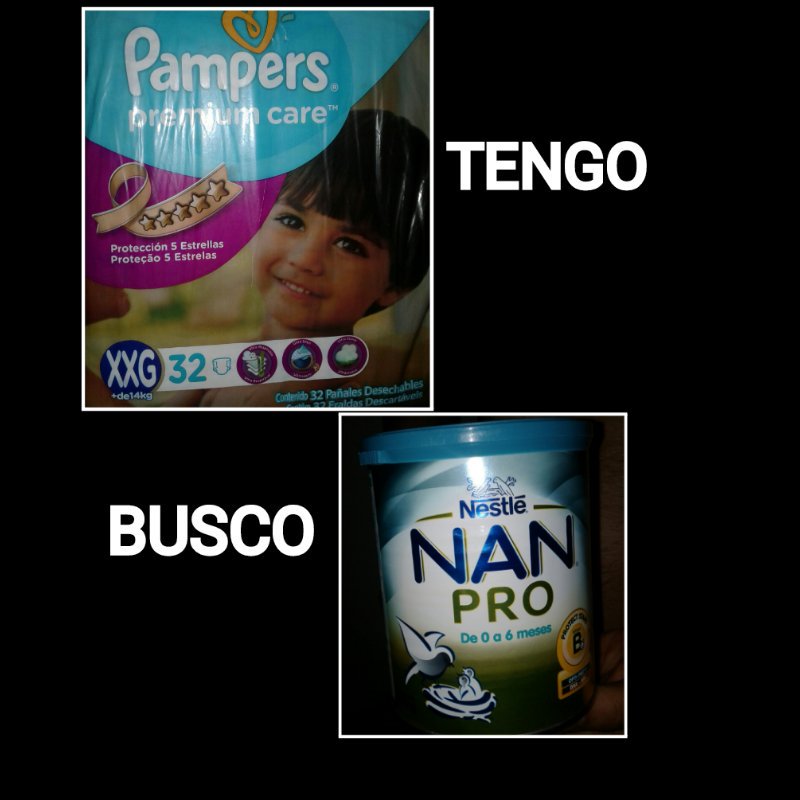 estefanycarreno's tweet photo. Cambio pañales por dos latas de 400 o una de 900 @CambioProductos @truequesCcs @Truequejusto @truequepapas https://t.co/2t50VzQhsn