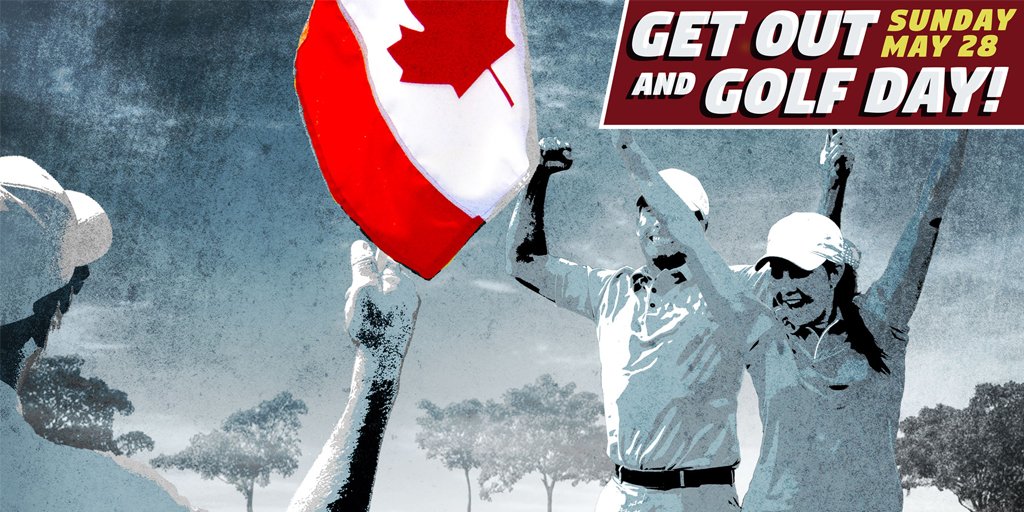 Proud to support #Canada150 with Get Out and Golf Day, encouraging all 🇨🇦 to tee-it-up on May 28 #golfdaycanada

📰 ow.ly/qBF630aBoCS