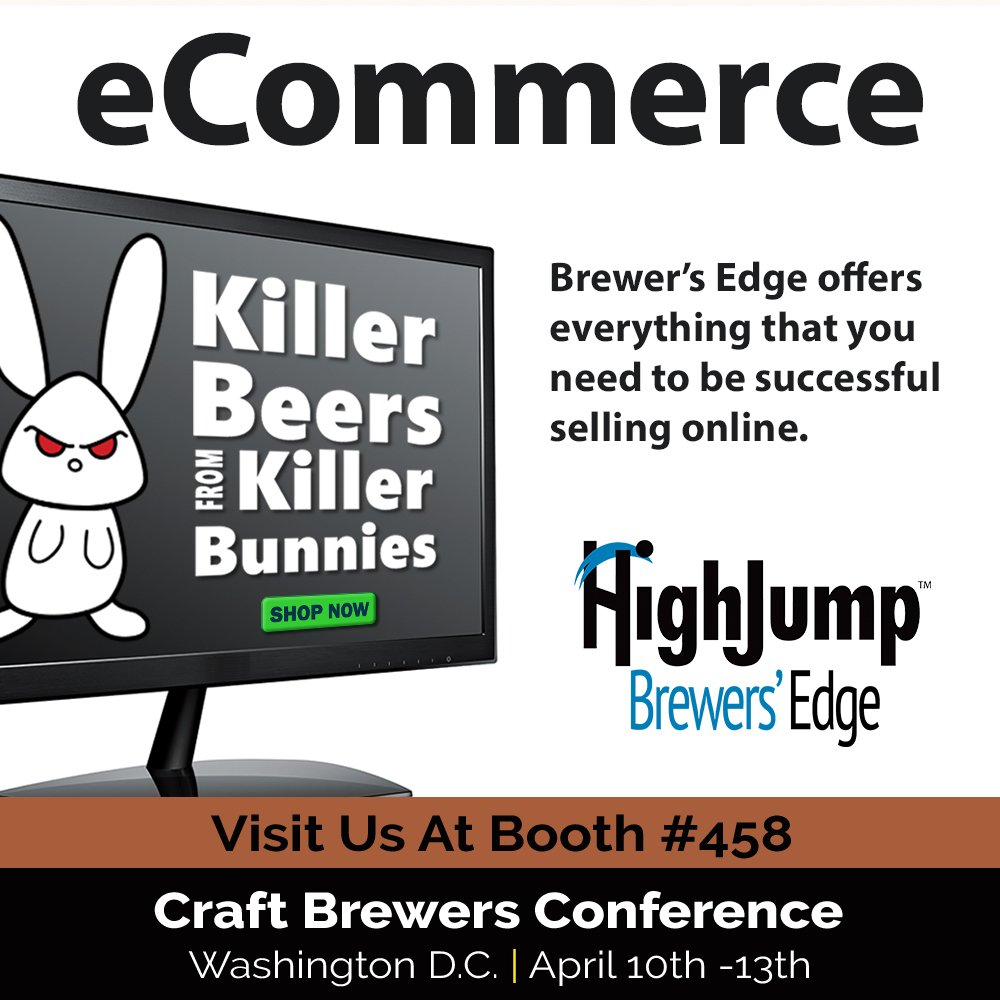 Brewers_Edge's tweet photo. We have your eCommerce needs covered! Visit us at Booth #458 at #CBC17 https://t.co/rsYQ4otDwc