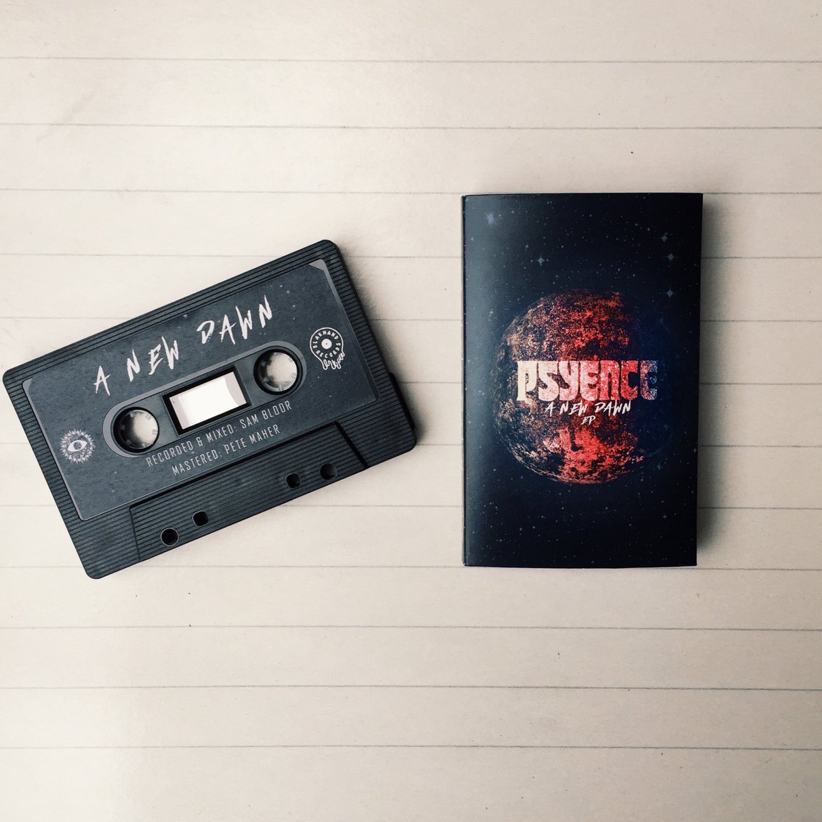 blakhandrecords's tweet photo. STILL a few copies of PSYENCE - 'A New Dawn' the EP on tape over on our Bandcamp!!!! 

Go go go b4 they're like, gone 4ever dudes. 👽🌘 https://t.co/YQjZ2KRtyp