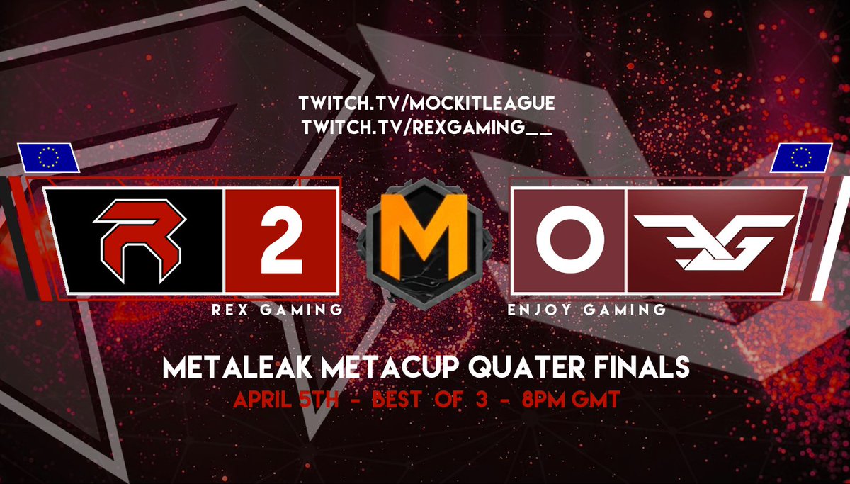 RexReset's tweet image. We win the second game to take the BO3 against @ENJOYGamingeV! GG guys! #RexGG #RexRL #Metacup