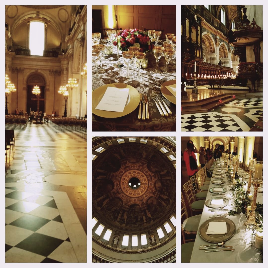 SearcysVintners's tweet photo. @SearcysVintners team at the @StPaulsLondon showcase what an amazing evening #Stunning venue to complement @Searcys  #Amazing portfolio https://t.co/KdxmZVoerq