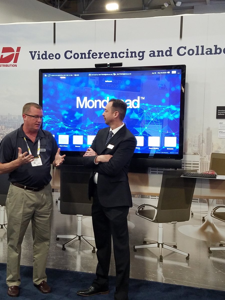 InFocusCorp's tweet image. At #ISCWest? Stop by the ADI booth 12031 and get a demo of the InFocus Mondopad! #avtweeps #ISCW2017 #ISCWest17