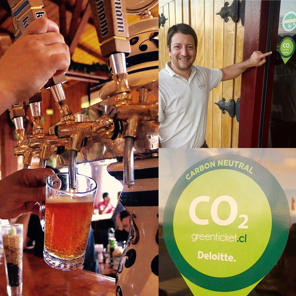 Nuestro Grte de Innovación y Cambio Climático realizó charla a trabajadores de Cervecería Kunstmann sobre cómo reducir la huella de carbono.