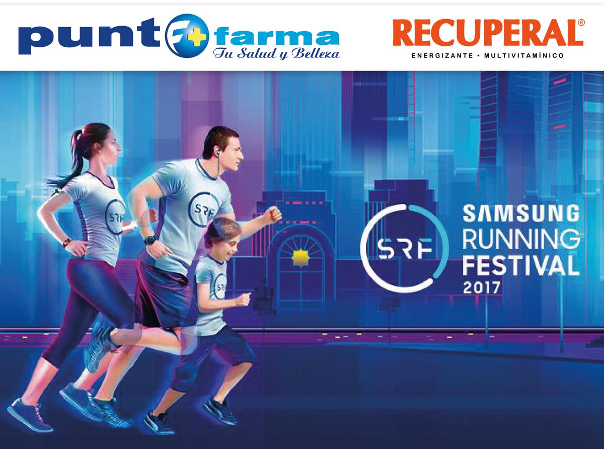 puntofarmapy's tweet photo. Este domingo 9 de Abril estaremos en el Samsung Running Festival!!
Junto con #Recuperal tendremos Kinesiólogos para atenderte 🏃🏻‍♀️🏃🏻 https://t.co/vB2wE6nrj7