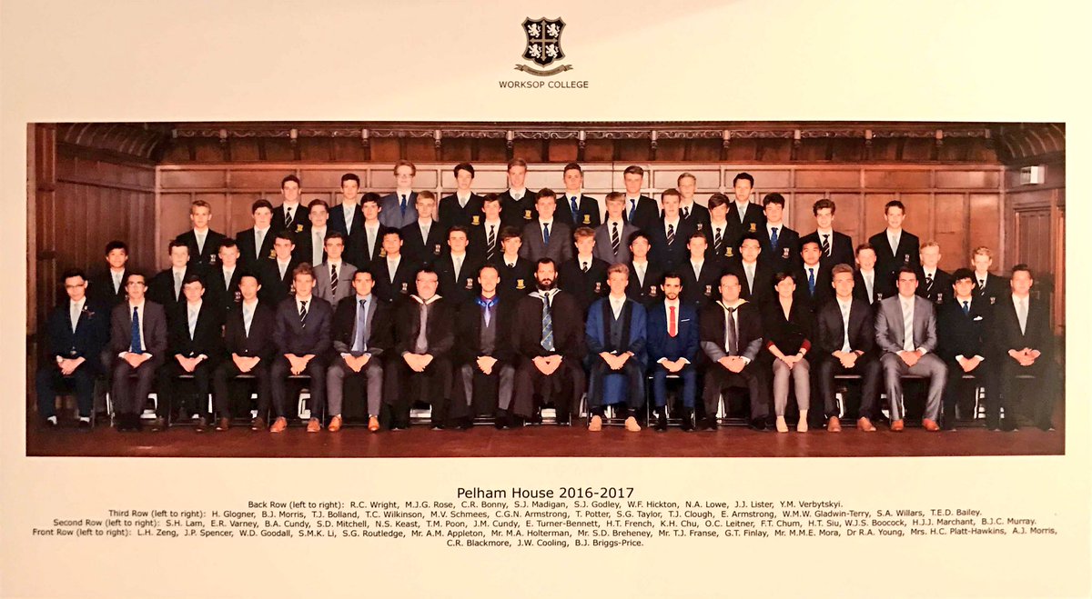 FinlayGeorge's tweet photo. Pelham House, Worksop College 2016/17 https://t.co/DuMnXpQuq0