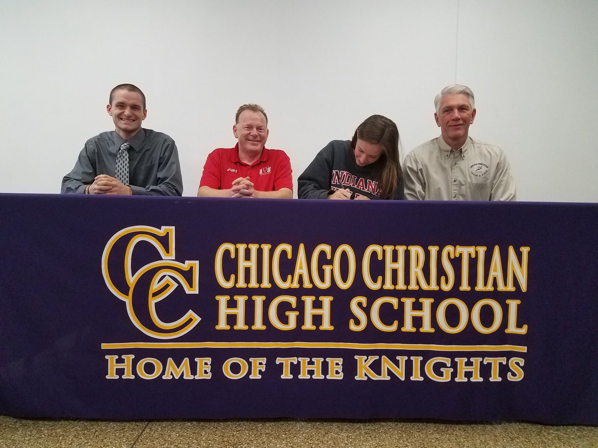 CCHSKnights's tweet photo. Congrats to Jill Van Dyk on signing today to compete in track and cross country next year at Indiana Wesleyan https://t.co/6QM91fqkTZ