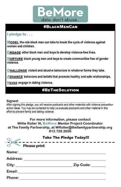 BeMoreCampaign's tweet photo. E- Engage other black men and boys to live a violence-free lives.
https://t.co/l3Xu3uHAH1
#BeMore #BlackMenCan #BeTheSolution @FamilyPartner https://t.co/BqFp8yAYHP