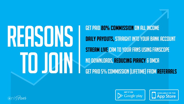 Join OnlyFans today, set a monthly subscription price and get paid for your content! https://t.co/7fuEVcF4SN