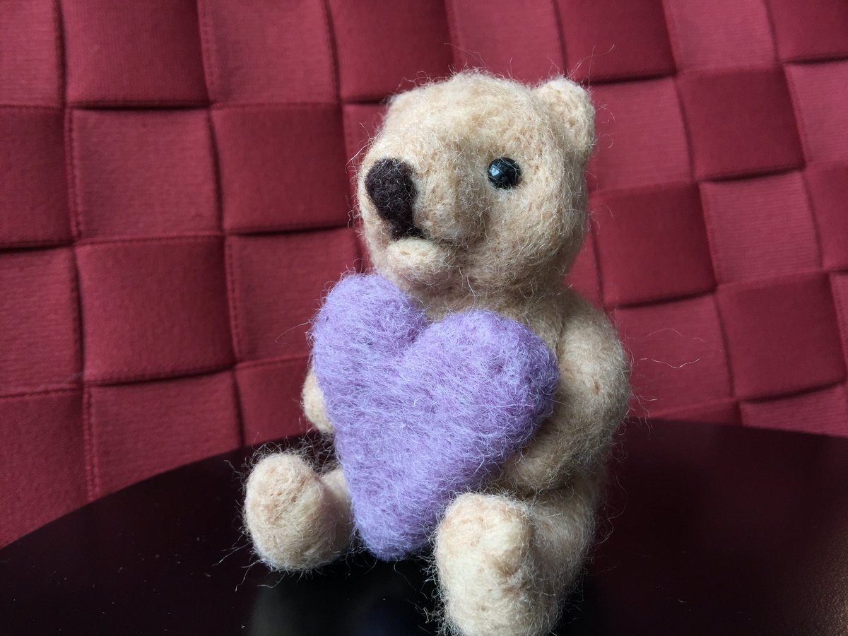 amypatrece's tweet photo. Newest needle felted creation. https://t.co/F5YtFpq74R