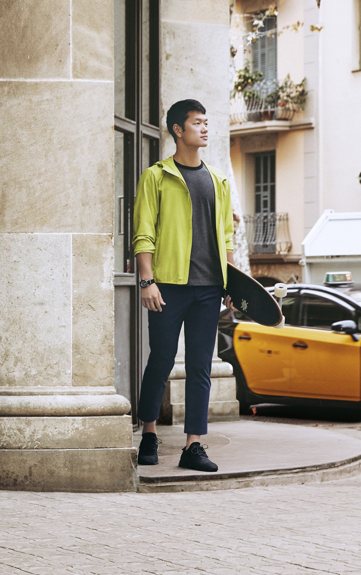 Relaxed ankle store pants mens