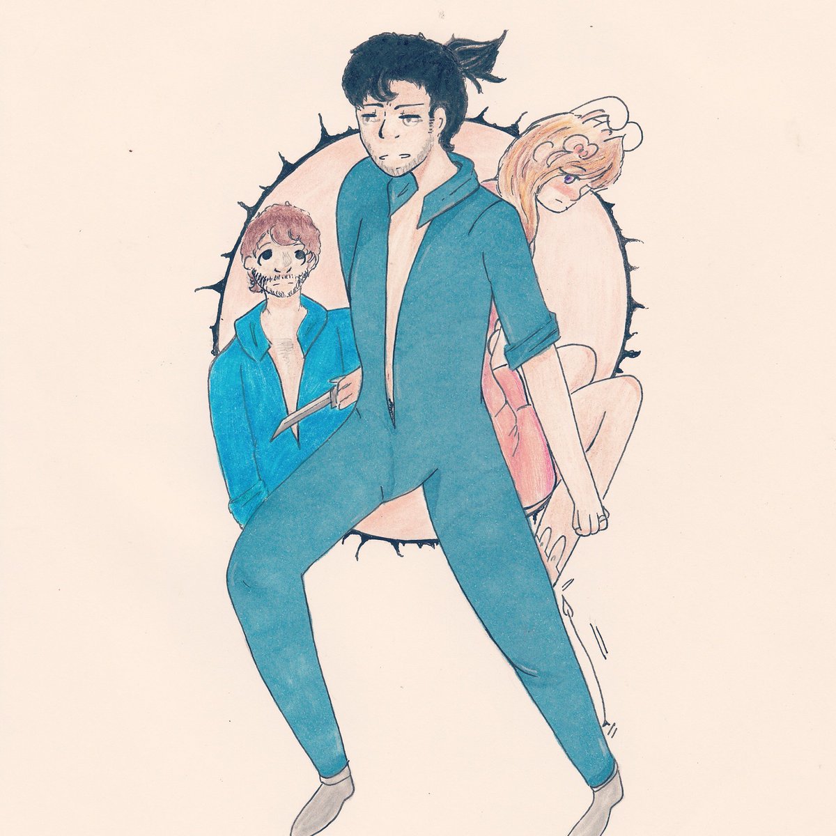 Linxandrea's tweet photo. Santificado sea el escanear😢 se ve un poco más decente, ojalá lo vean ;v;💕
#JaidefinichonLIVE #Simioscraft3 https://t.co/iKbSUhXU5a