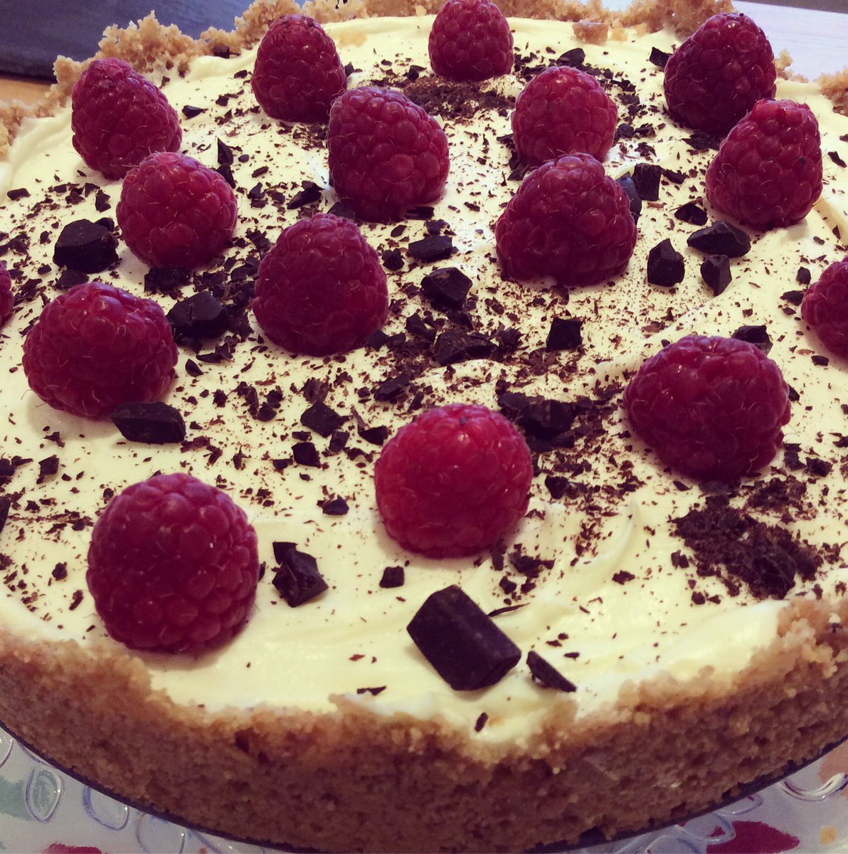 ColbourneSarah's tweet image. My Mums white chocolate cheese cake...... I can tell you it was delicious. Now pass me my Spanx 😬😜😂