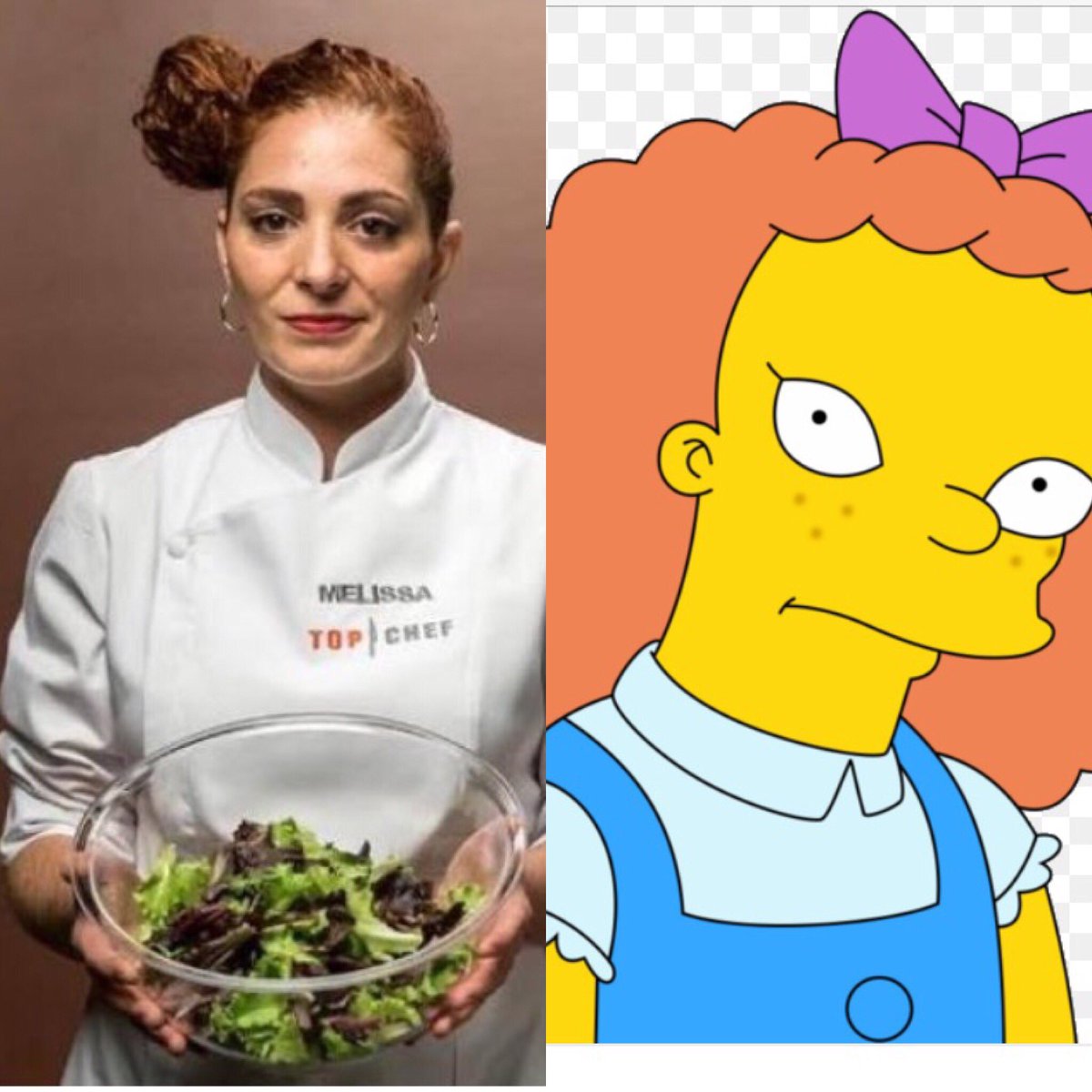 SergiAtmetlla's tweet photo. Melissa de pequeña...cocinando con su abuela... #TopChef8 https://t.co/CZYi5CkPnp