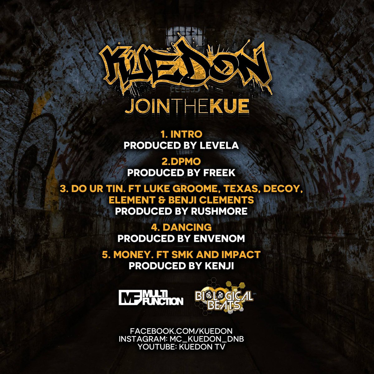 soon come... available from all online sites for streamin and sale.
#jointhekue