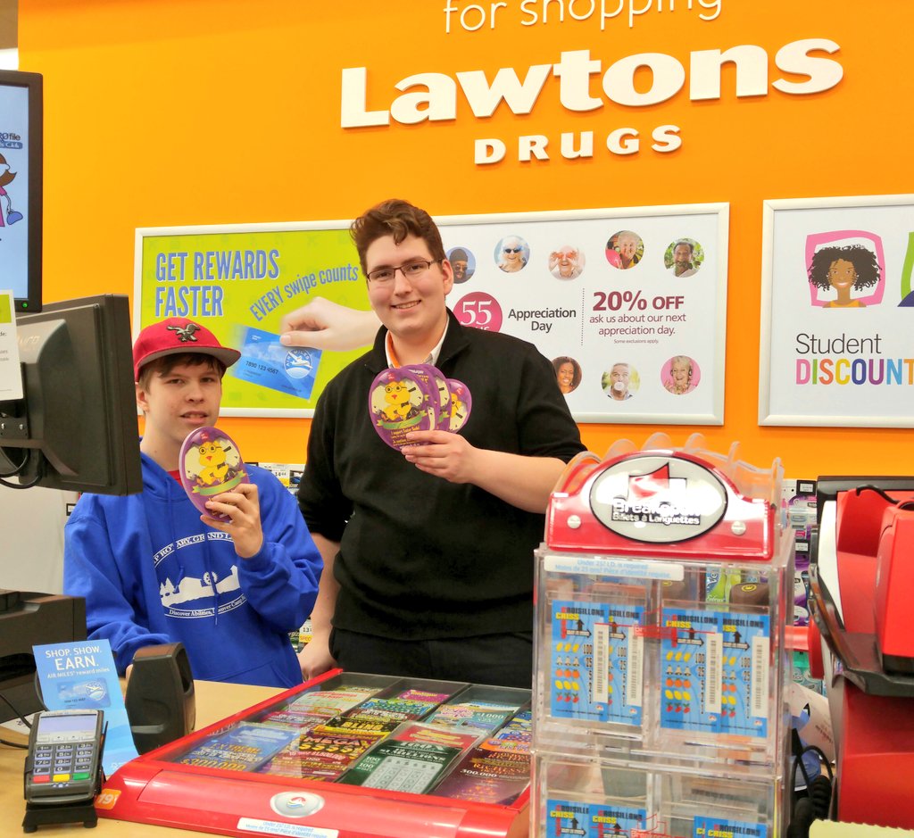 EasterSealsNB's tweet photo. Our National Ambassador Brandon Liston is selling eggs @lawtonsdrugs in Fredericton! Come in to your local store to support! https://t.co/00WwSFDm6X