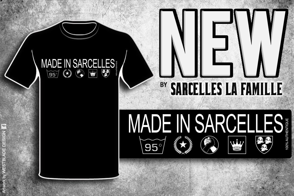 #RT c'est le Nouveau tshirt Sarcelles la famille #madeinsarcelles #fier #ensemble #95200 #streetlife #95 #réussite #star #ducks #king #RT