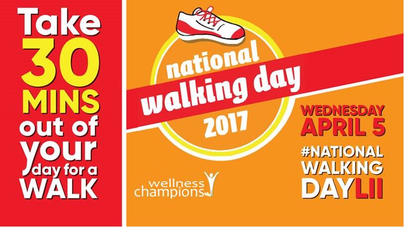 VCossette's tweet photo. Great day for a walk! #NationalWalkingDay #NationalWalkingDayLII @LennoxAir https://t.co/iNwAPEbr9v