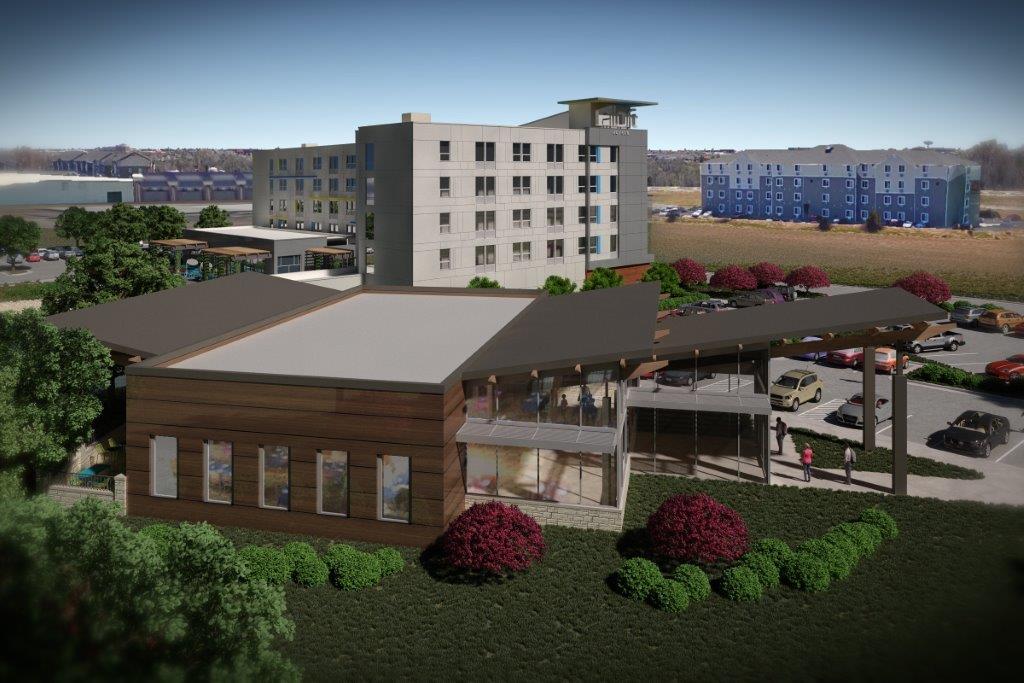 How about a restaurant in front of the new <a href="/aloft_wichita/">Aloft Wichita</a> any suggestions?