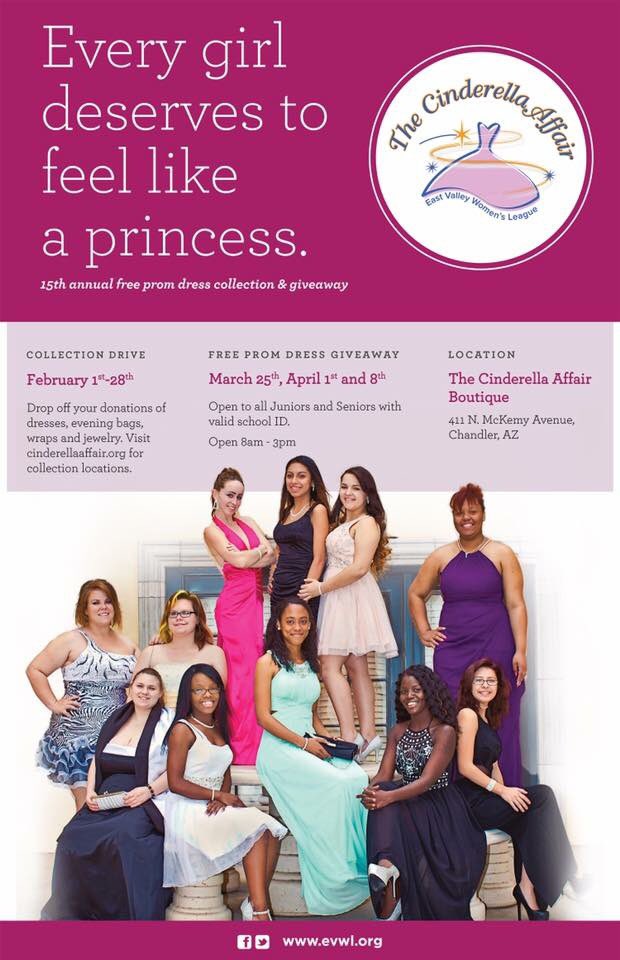 TUHSEF's tweet photo. Last day Sat. April 8th 8-3pm for all junior &amp; senior high school girls to get a FREE prom dress!@TUHSD_News @TempeArizona @AZTempeDiablos https://t.co/SyTVSpQHXY