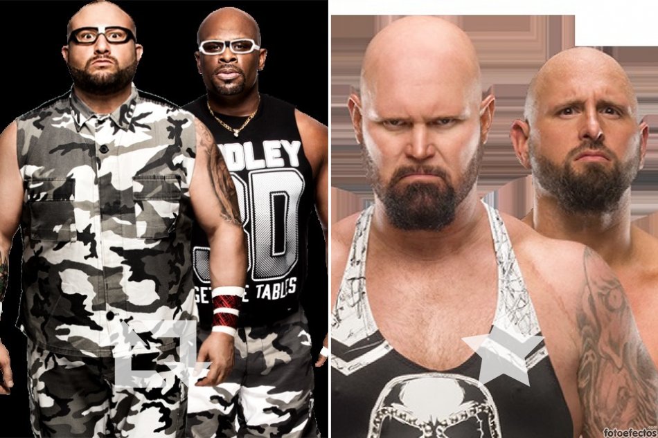 DanielBryanArg's tweet photo. #DudleyBoyz o #LukeGallowsAndKarlAnderson #WWE #Raw #SDLive https://t.co/Rh0zfzULro