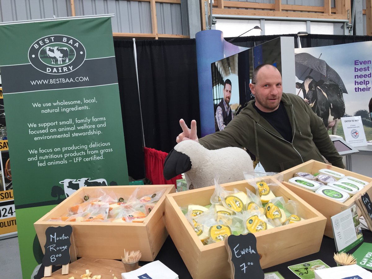 Peter “working” at the 2017 Dairy Expo Cheese Fest!
