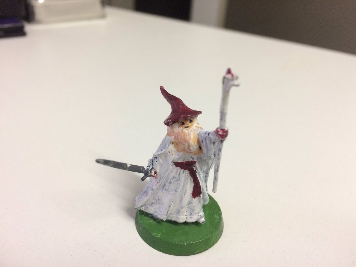 BerryJackman's tweet photo. So after nearly 8 years without painting, I decided to start again. Quite satisfied with the result. Still a long way to go #GamesWorkshop https://t.co/WBCZDMJhb2