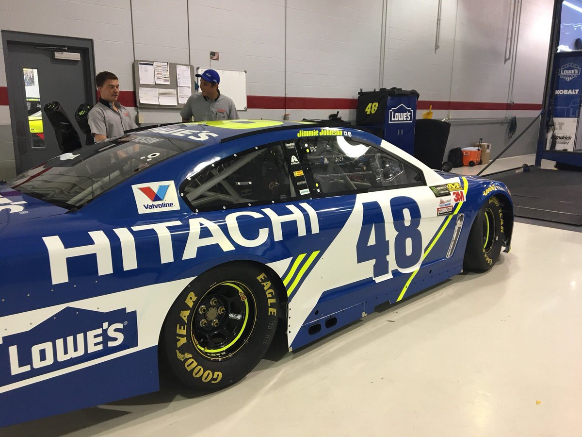 RPMVisuals's tweet photo. .@JimmieJohnson will have Hitachi on the side of his car at Texas this weekend. https://t.co/ctocsWkBrP