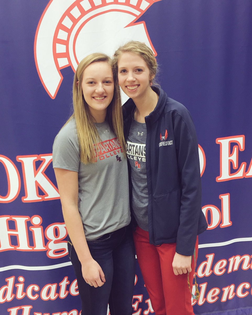 AVID_BEHS's tweet photo. So proud of @TayTay12127 and her committing to @northerniowa to play volleyball!! @SpartanGirlsVB wishes you best of luck! @BEHS_SDE https://t.co/rCpeo1QoXA