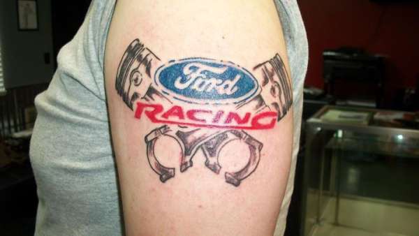mandelaeffectUK's tweet photo. Are you telling me these people got their tattoos wrong of their favorite motor car. Seems strange to me! https://t.co/03y4mefKWg