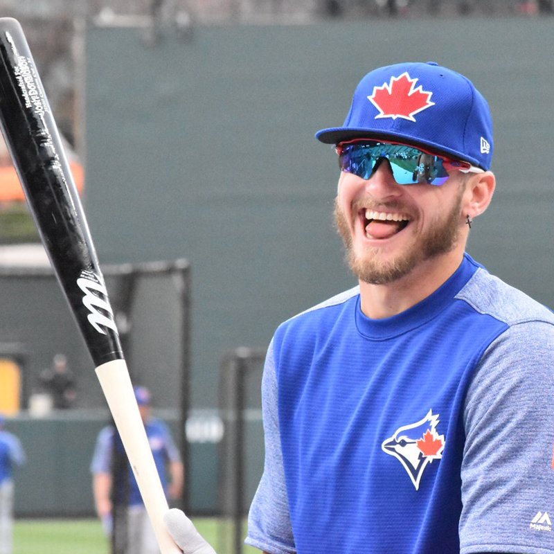 BlueJays's tweet photo. Most Valuable Smile. 😀 https://t.co/lXISZKytmc