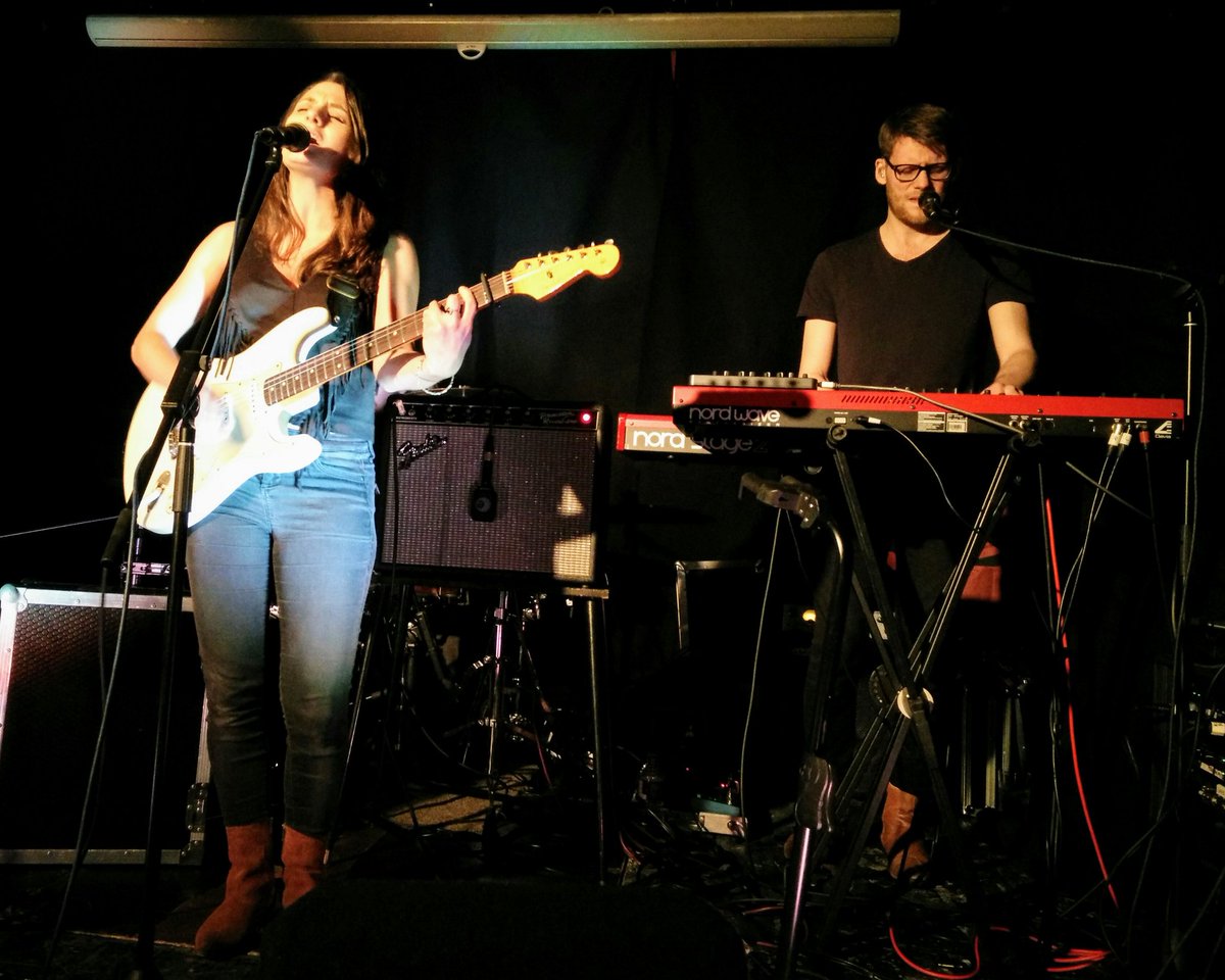 TinyNat's tweet photo. - #gig15 - You could say that tonight's @shadowlarkmusic gig went with a snap, crackle and pop! Welcome back Ellen, Chris & James. x https://t.co/TCVEPqJbTB