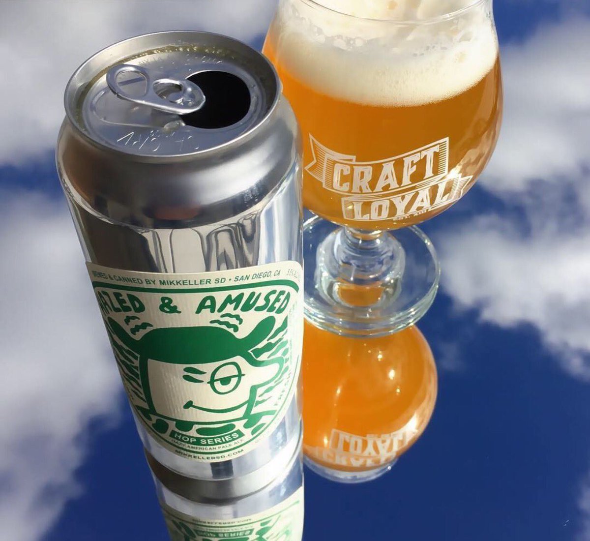 CraftLoyal's tweet image. Hazed and amused, maybe a little light mouthfeel, crisp as a tiny little motherfucker! 👌🏻🍻 Rating 4/5.
#mikkellersd #craftloyal #craftbeer
