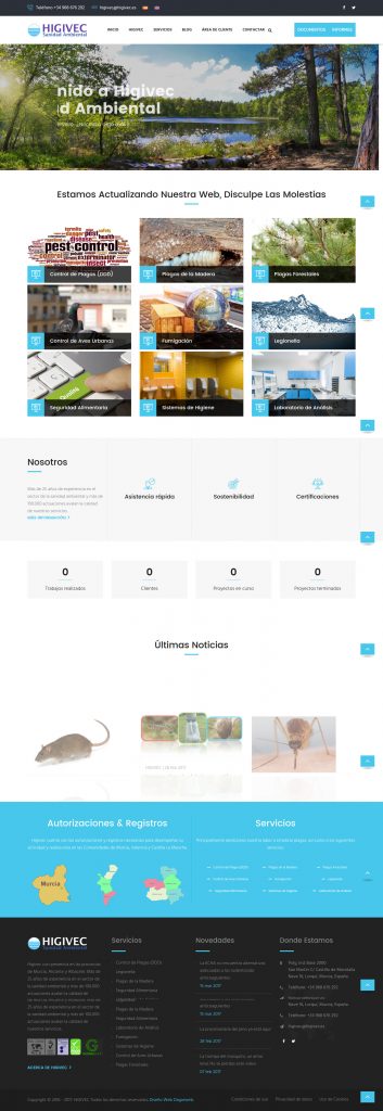 Dagarweb's tweet image. Diseño web para higivec.es - dagarweb.com/project/diseno…