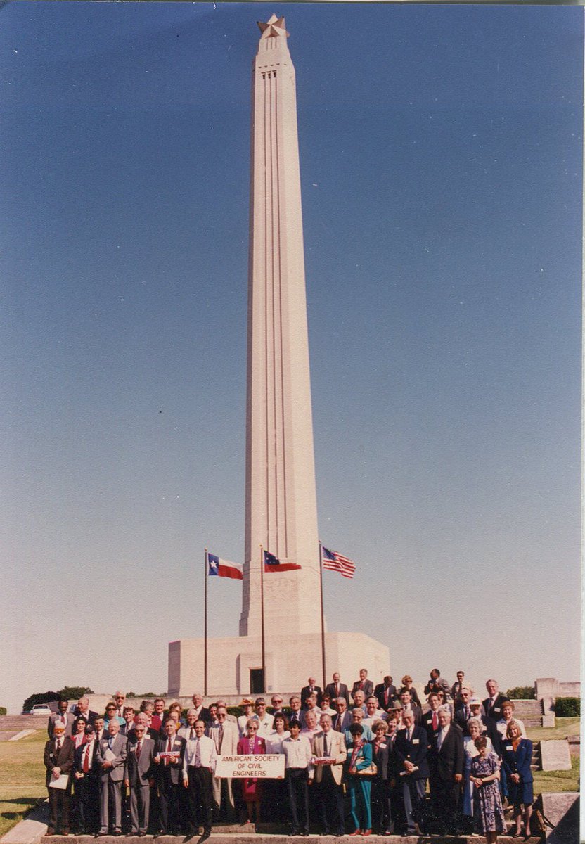 TEXASCEtweets's tweet photo. It's Global Day of the Engineer! One of our favorite monuments - The San Jacinto Monument #HCEL dedication in 1992.
#GlobalEngineer https://t.co/Mgrvs6hLj3