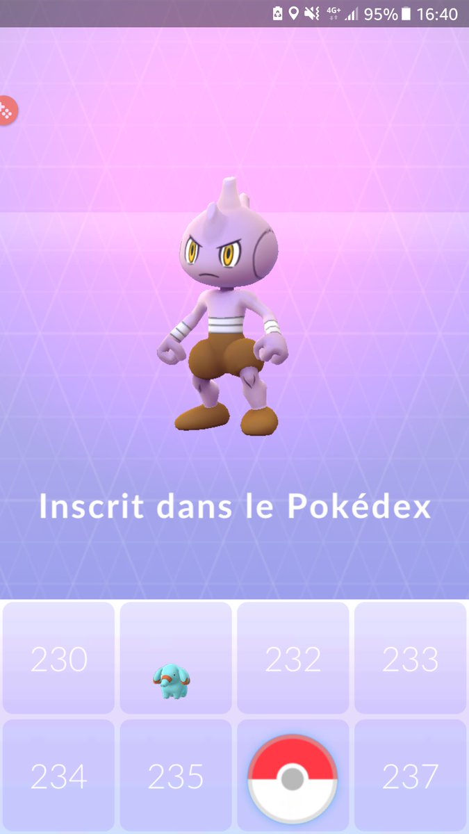 X23_H8's tweet photo. Un œuf de 5km & une évolution. #Debugant #Volcaropod #PokémonGO #PokéGO #PoGO #Gen2 https://t.co/1oreDcbN36