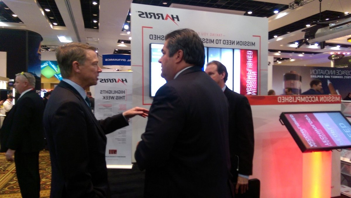 L3HarrisTech's tweet photo. Welcome to the #HarrisCorp booth at #33SS #HickforCO #GovofCO proud of our talented Colorado team. https://t.co/JvTBvJC6Vc