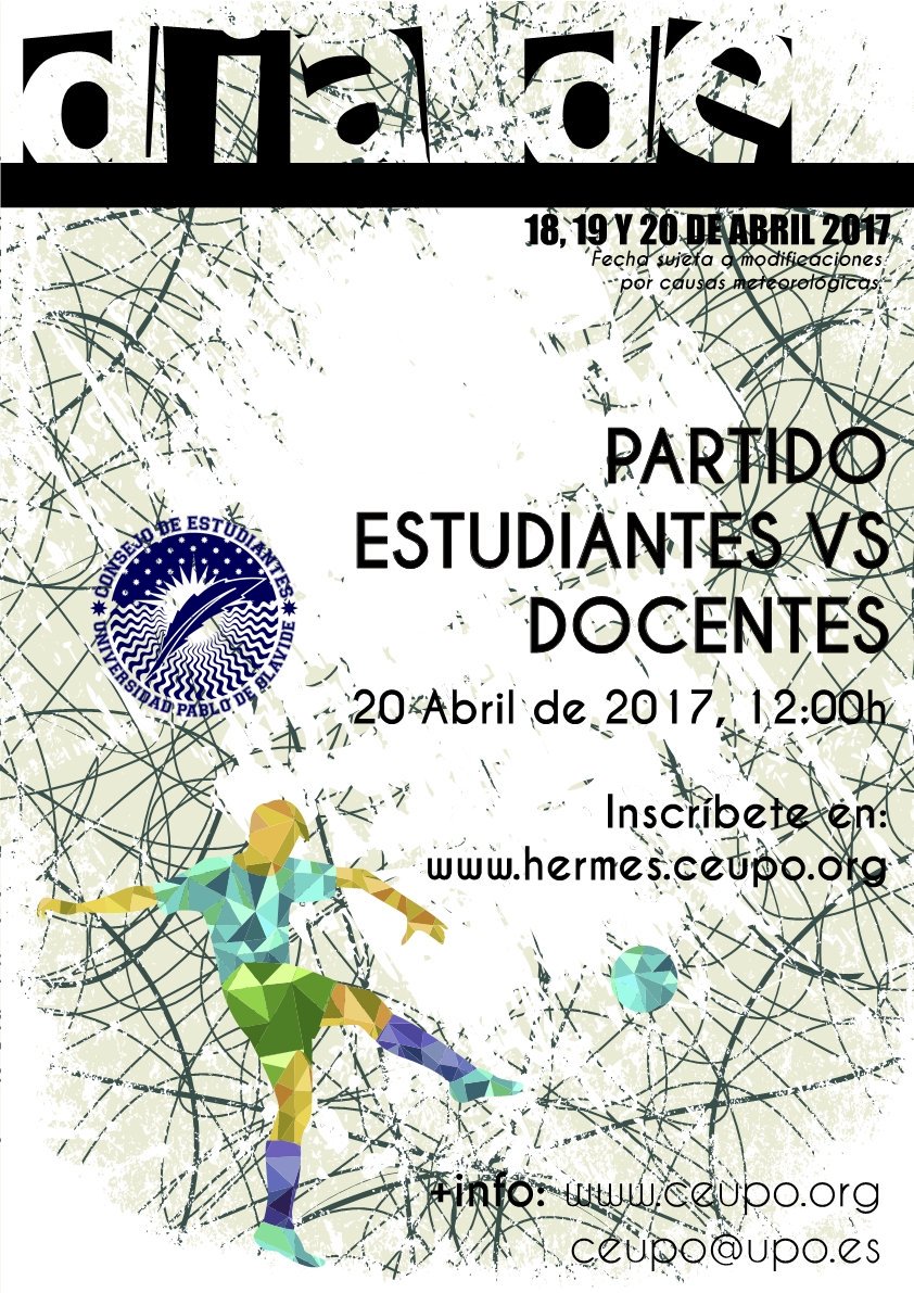 El día DE está al caer y hemos preparado un montón de actividades para que podamos participar todxs. Inscribirte en hermes.ceupo.org