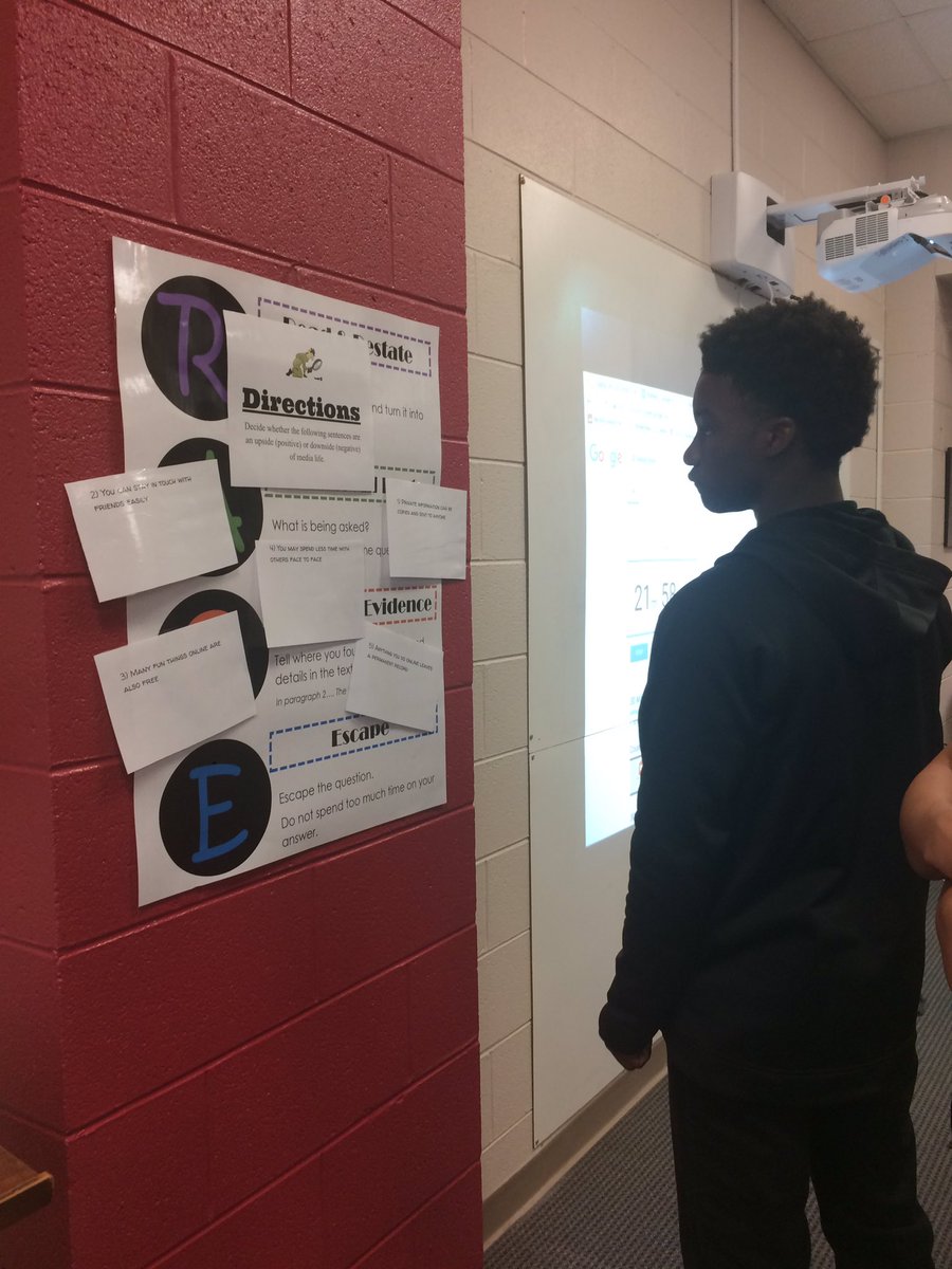 ceceliadean's tweet photo. Great time in the library saving the world from digital media domination! Breakout edu is so much fun.
@SCSAggies #eMINTS @breakoutEDU https://t.co/o91Ad9TKEF