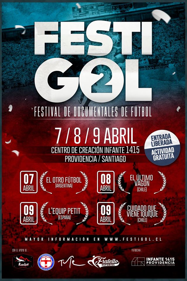 RT // Festival de Documentales de Fútbol 
@carcosmorales <a href="/gustavohuerta/">Gustavo Huerta</a> <a href="/rhernandezadn/">Rodrigo Hdez ADN</a>