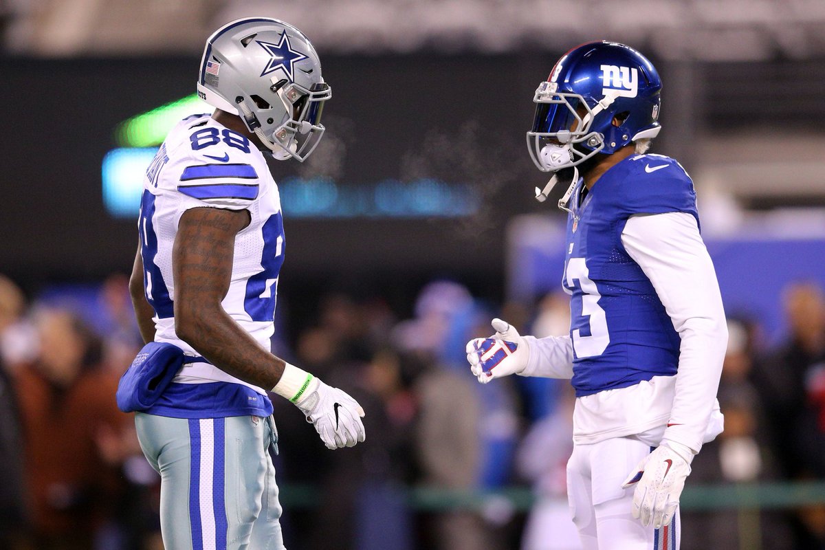 BleacherReport's tweet image. Who got next?

Dez and OBJ both want @ochocinco after he “locked up” Antonio Brown ble.ac/2oDP5Rk