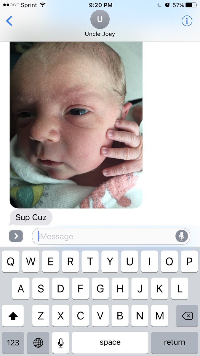 alishaarae's tweet photo. My new baby cousin Julian 😍😍😍💙 https://t.co/LZWzsQSonW