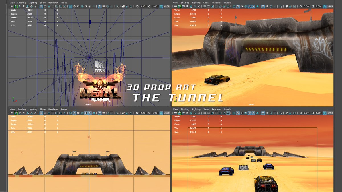 MetalFuryGame's tweet photo. Making the last tweaks on The Tunnel! #indiegame #indiedev #indiegamedev #indiedevhour #3dart https://t.co/2U525hkeFs