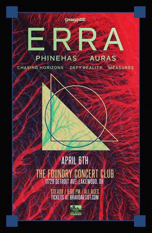 defyrealityband's tweet photo. Tomorrow! Don't miss this! @Erra_Band @PhinehasBand @AURAS #defyreality #chasinghorizons #measures https://t.co/eCu2yuOpvx