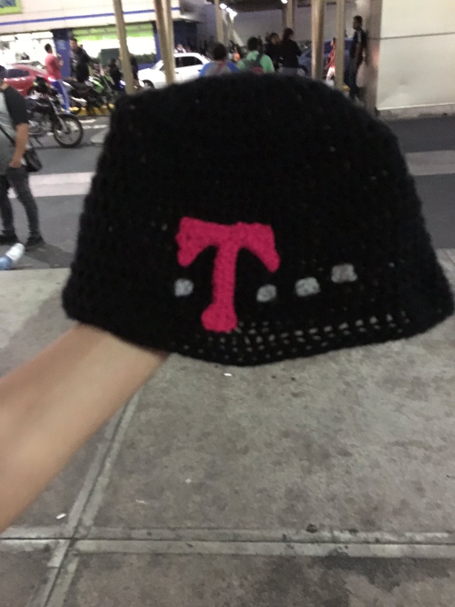 Hand knit T-Mobile gear!!!!