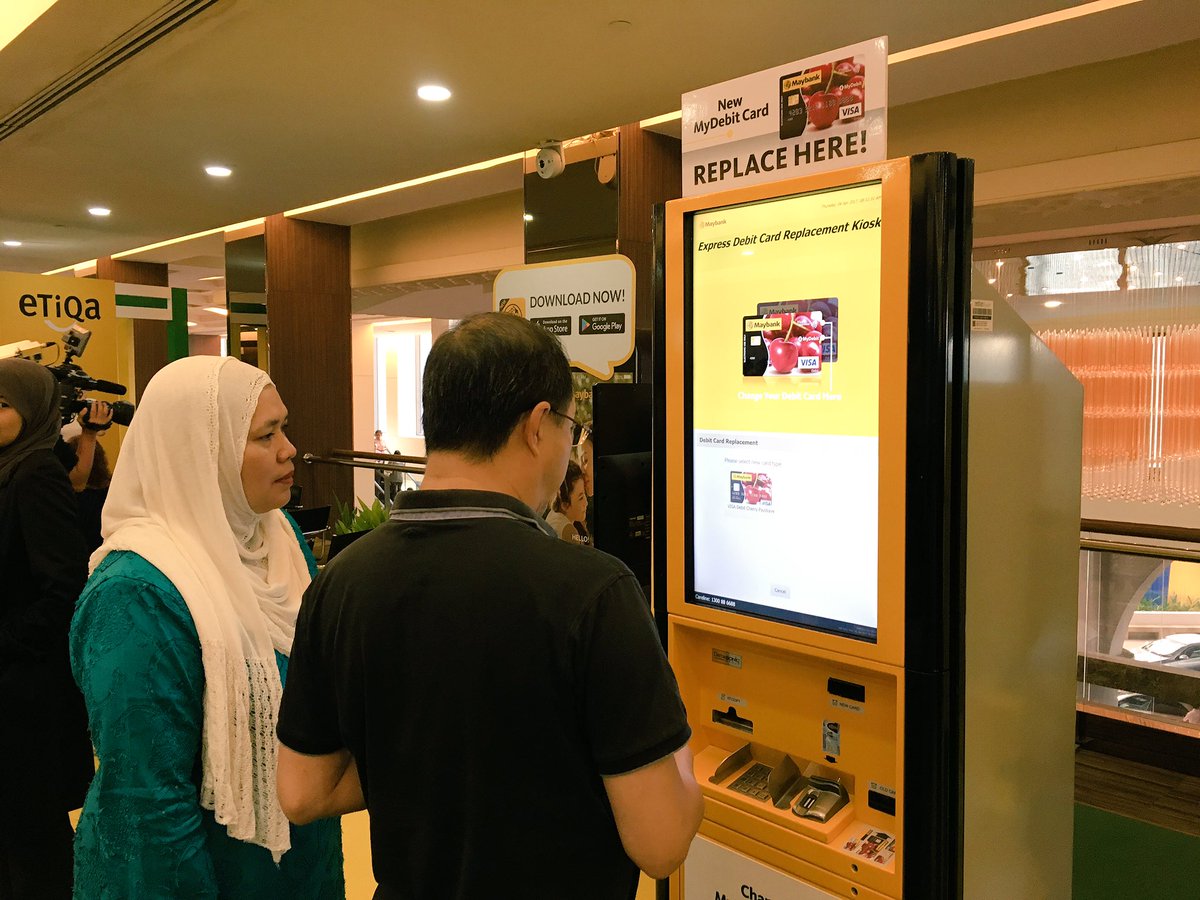 Maybank On Twitter Mydebit Card Replacement Kiosk Is Also Available For Convenience Of Guests At The Maybank 57th Agm Mbbnews
